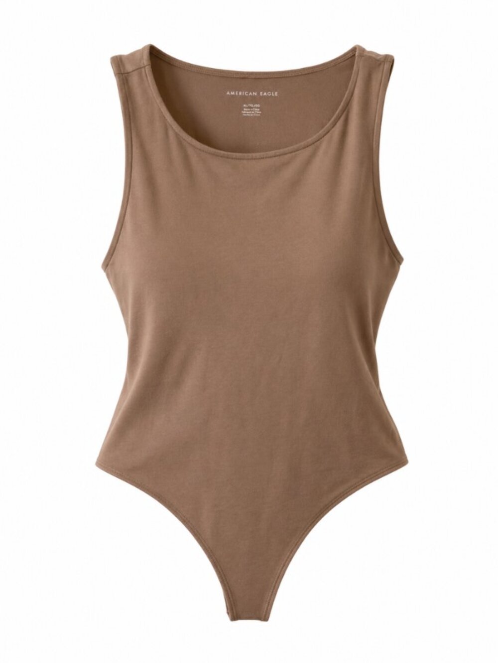 🌷 2/15 American Eagle Brown Sleeveless Bodysuit XL
